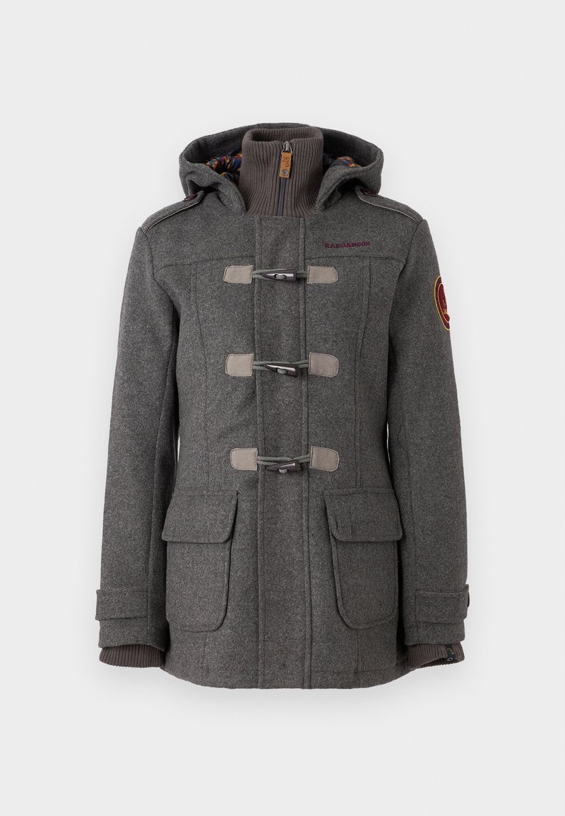 Kangaroos Halflange jas grijs Kangaroos Halflange jas grijs