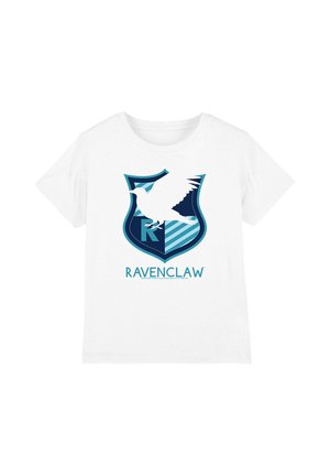 Warner Brothers, HARRY POTTER RAVENCLAW SILHOUETTE CREST UNISEX - Print T-shirt - white