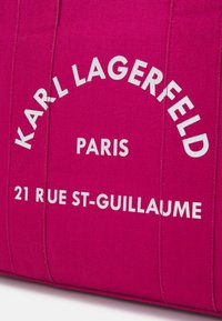 KARL LAGERFELD SQUARE MEDIUM TOTE - Sac à main - persian red