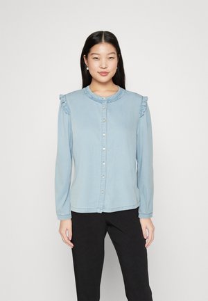 ONLY ONLLUKA  - Skjortebluse - light blue denim