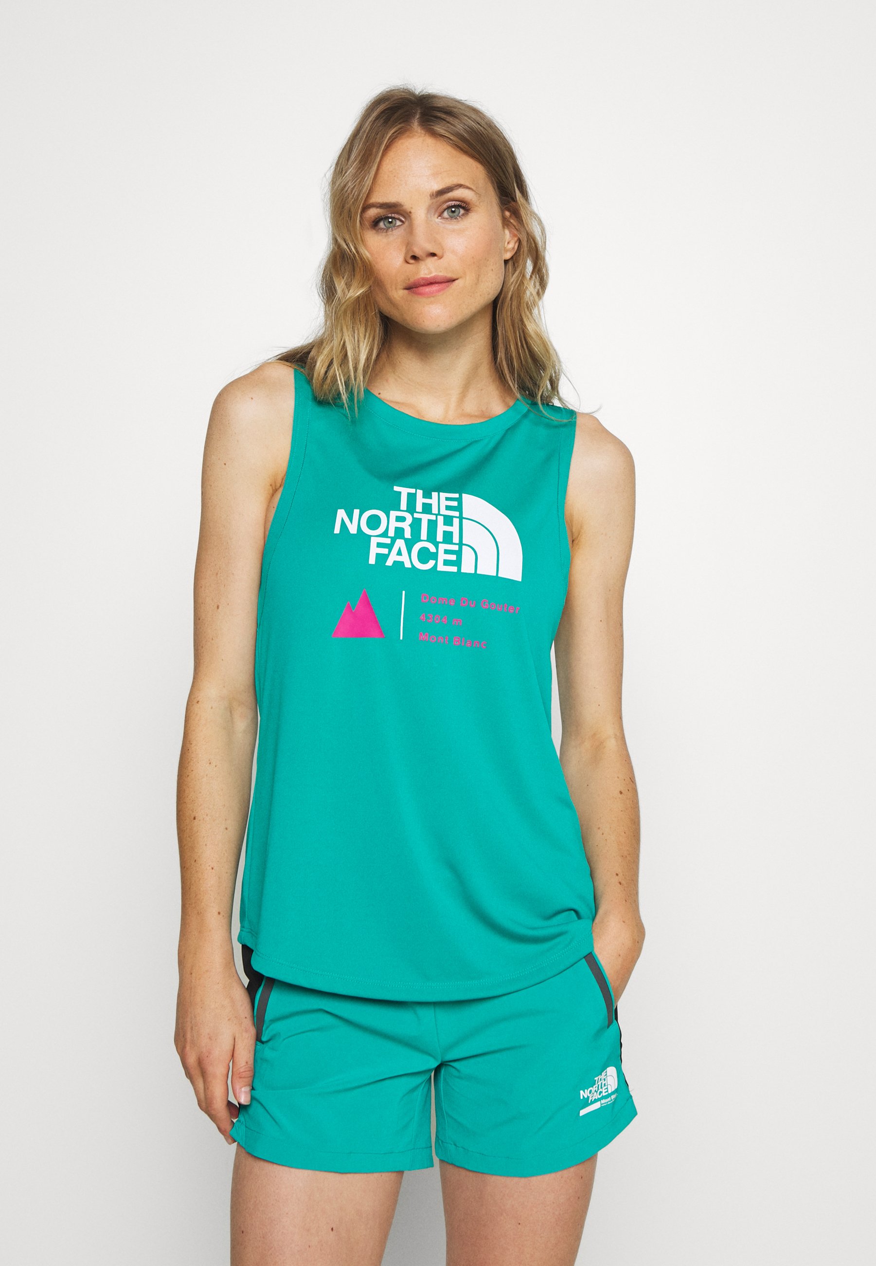 The North Face WOMENS GLACIER TANK Treningsskjorter The North Face WOMENS FLEX TANK - Treningsskjorter - lemon