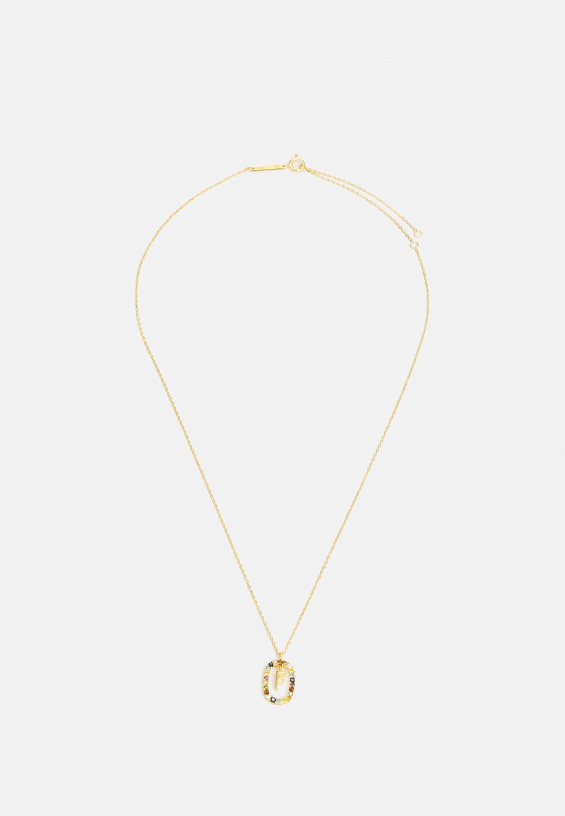 PDPAOLA LETTER NECKLACE - Collana - gold-coloured