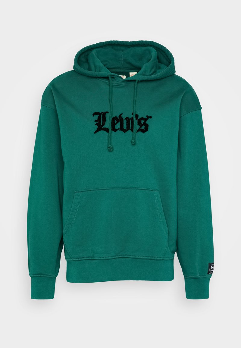 Levi's® RELAXED GRAPHIC - Hoodie - olde english evergreen/dark green -  Zalando.de