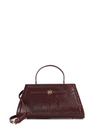 DANTE CROC EFFECT TRIM GRAB - Handbag - berry