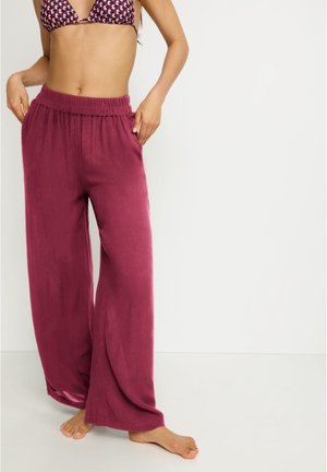 LASCANA LSCN BY LASCANA PANTS - Doplňky na pláž - dark berry