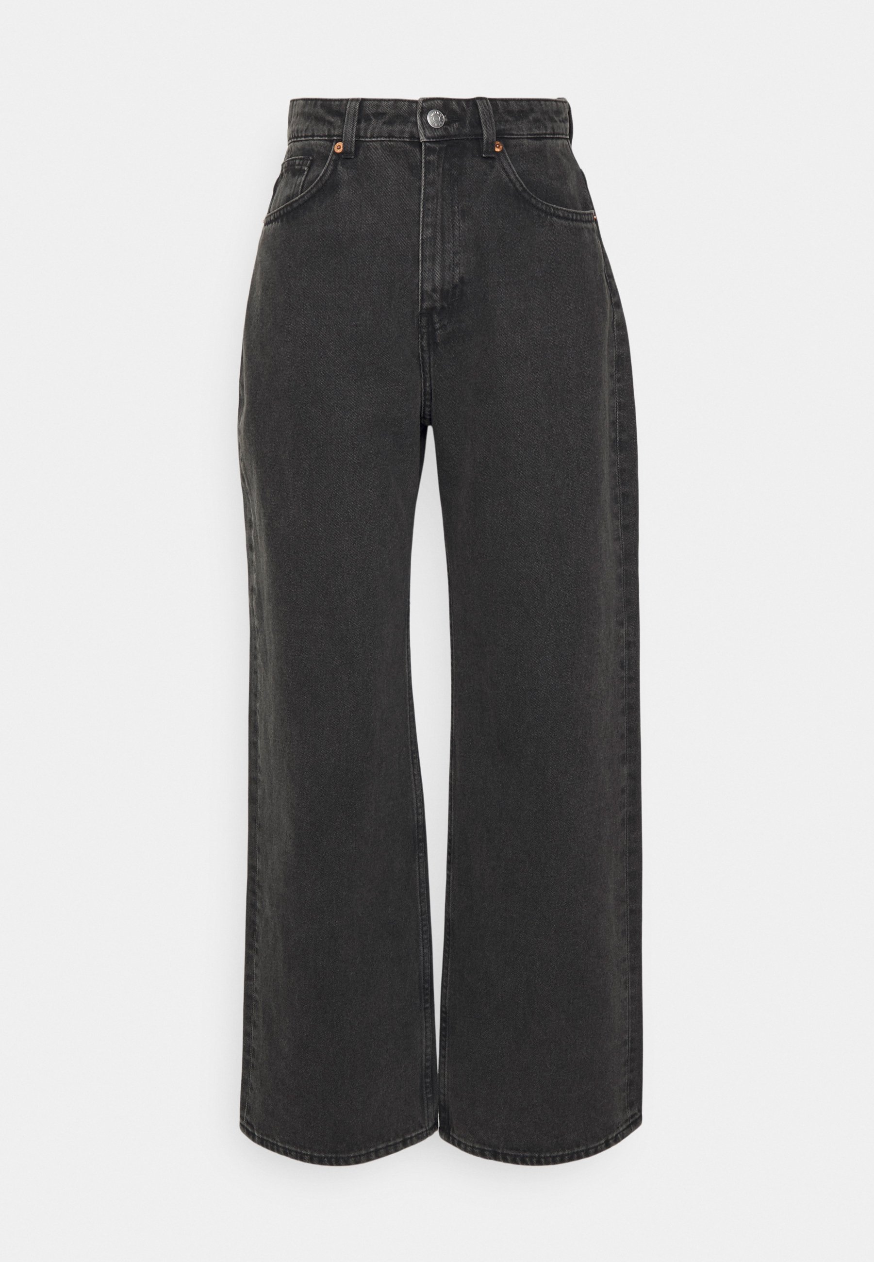 Monki THEA - Laisvo kirpimo džinsai - black dark/juoda - Zalando.lt