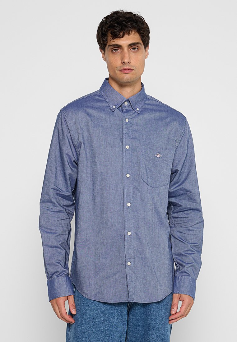 Gant Overhemd donkerblauw