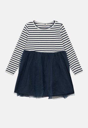 NMFTAIAS DRESS - Hverdagskjole - navy blazer/cloud dancer