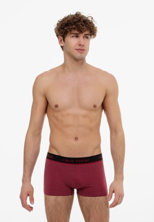4ER PACK RETRO BOXERSHORT TRUNKS OHNE SEITLICHE NAHT HIPSTER - Boxer shorts - multicoloured