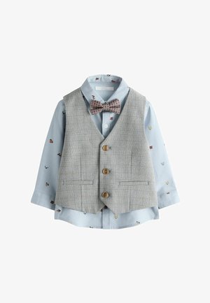 REGULAR FIT - SET - Veste sans manches - grey check