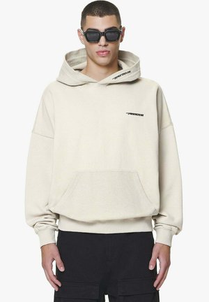 WINTOR INSIDE OUT BOXY  - Kapuzenpullover - washed dust cream