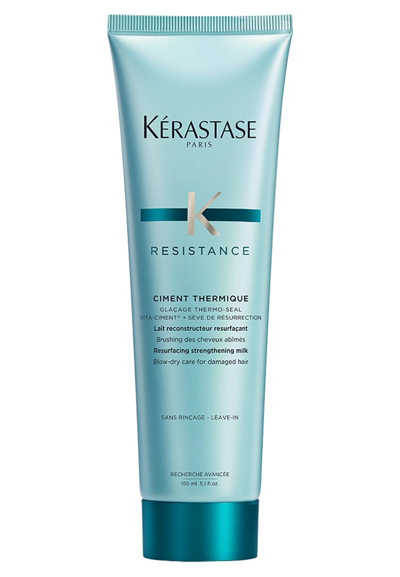 KÉRASTASE RESISTANCE CIMENT THERMIQUE HEAT PROTECTING LEAVEIN CREAM FOR DAMAGED HAIR Soin des