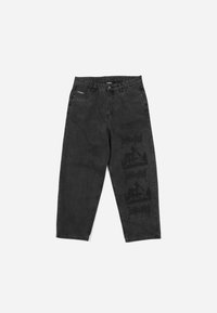 UNISEX IGNITED CASPER - Túlméretezett farmernadrág - faded black