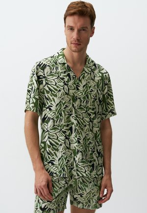 SHORT SLEEVE PATTERNED  - Shirt - green