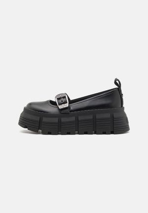 AVA  - Ballerina med reim - black