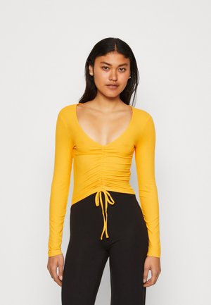 Even&Odd Μπλούζα με μακριά μανίκια - orange