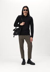 KARL LAGERFELD Polo shirt - black