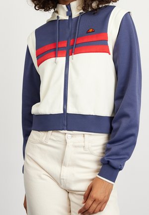 Tröja med dragkedja - dark blue