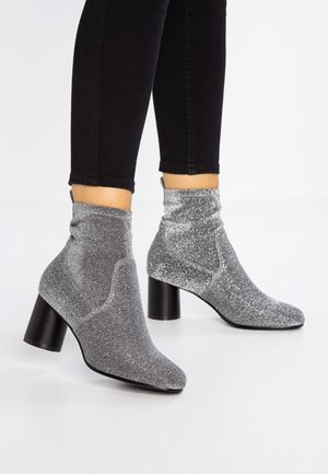 ONLY SHOES Botines - silver-coloured