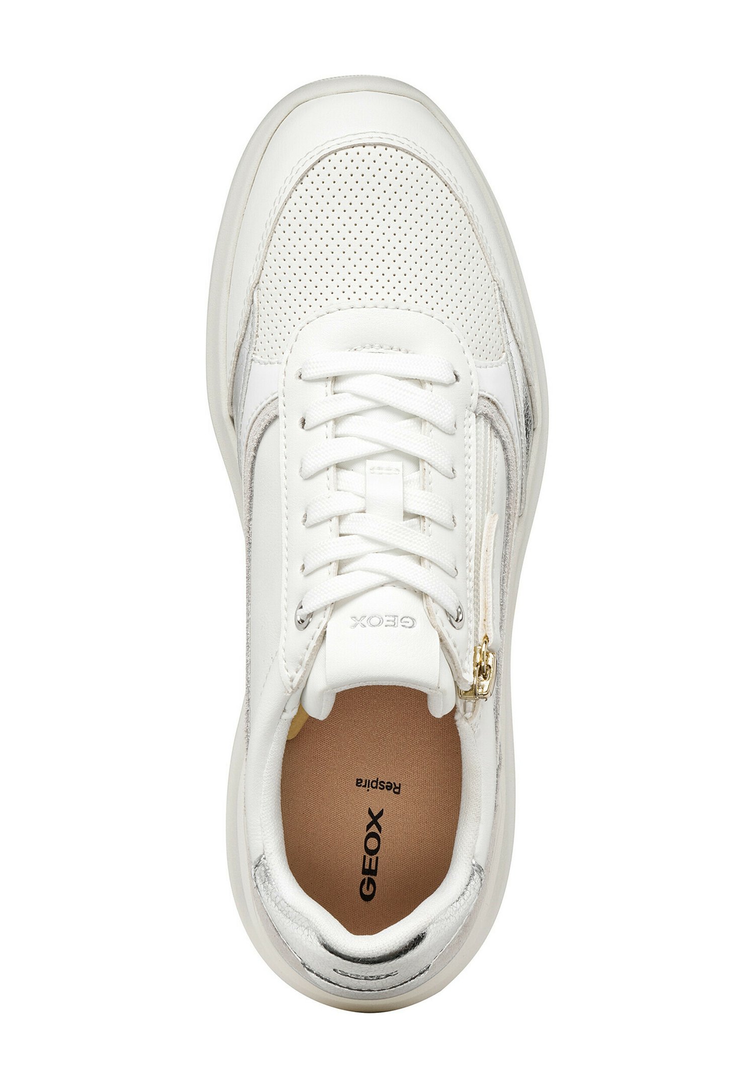 Scarpe Da Ginnastica Geox D Dalyla Per Bambine E Ragazze - Tomaia In Pelle Con Sistemi Traspiranti, Suola In Gomma, Leggere E Con Lacci, Perfette Per Ogni Giorno