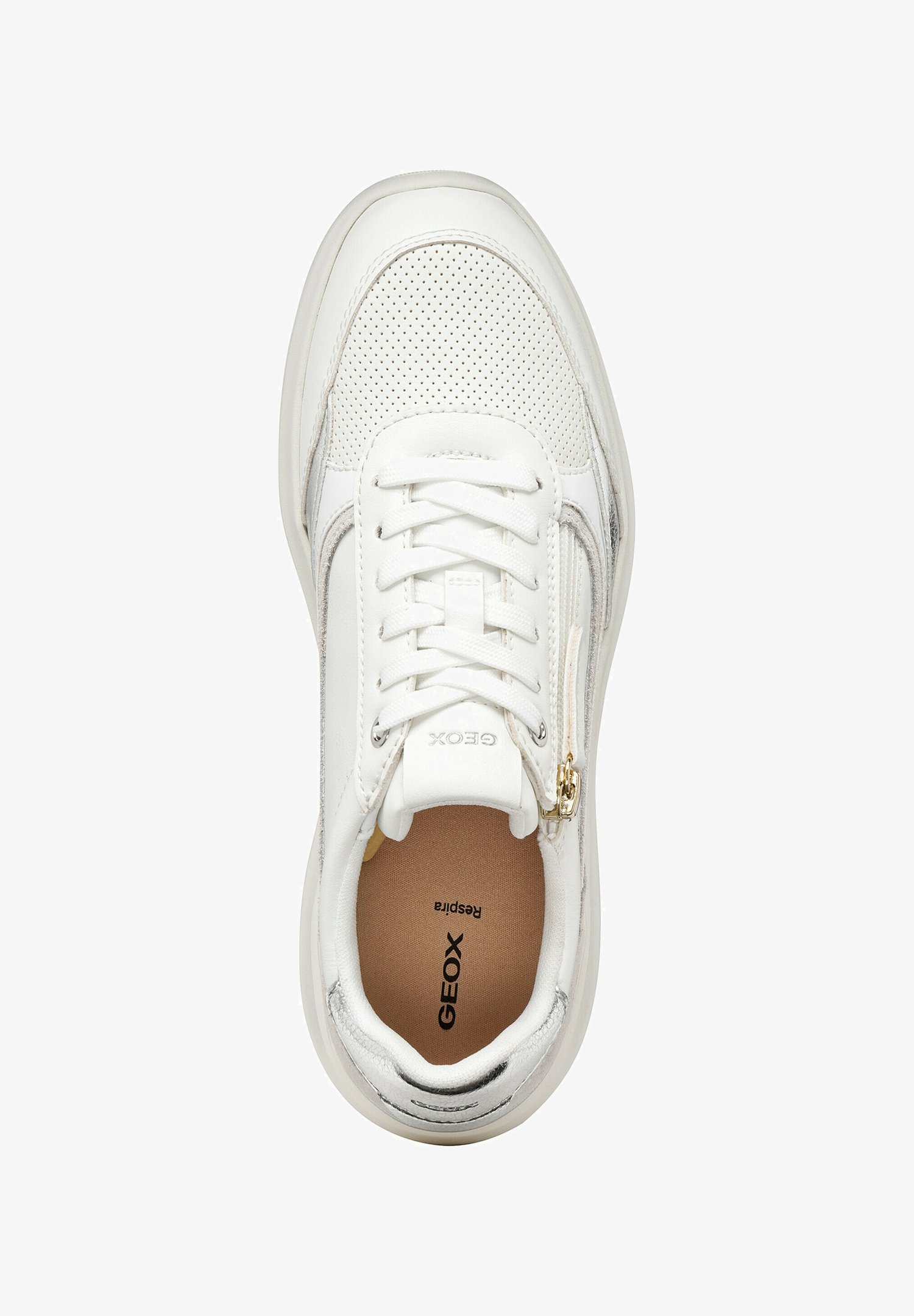 Scarpe Da Ginnastica Geox D Dalyla Per Bambine E Ragazze - Tomaia In Pelle Con Sistemi Traspiranti, Suola In Gomma, Leggere E Con Lacci, Perfette Per Ogni Giorno