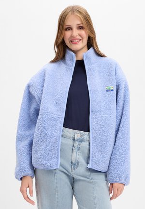 American Vintage, AMERICAN VINTAGE FLEECEJACKE HOK - Fleece jacket - hellblau