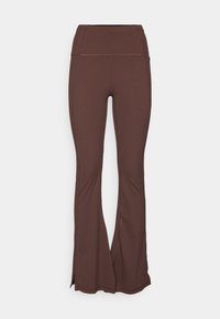 Sweaty Betty SUPER SOFT FLARE YOGA TROUSERS - Donji dijelovi trenirke - cacao brown