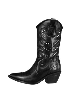 COUNTRY  - Cowboy/Biker boots - black
