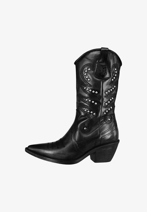 A.S.98 COUNTRY - Cowboy-/Bikerboot - black