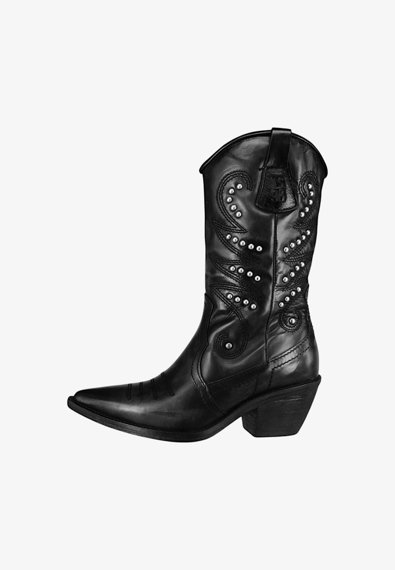 A.S.98 COUNTRY - Cowboy-/Bikerboot - black