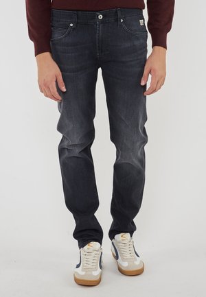 Jeans a sigaretta - black denim