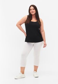 Zizzi 3/4-LENGTH  - Tajice-hlače - bright white