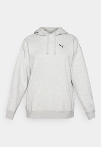 RELAXED HOODIE  - Džemperis su gobtuvu - light gray heather