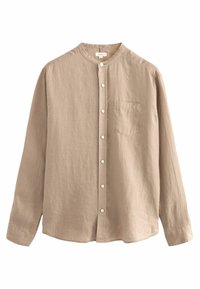 Next SIGNATURE LONG SLEEVE GRANDAD COLLAR - Hemd - neutral