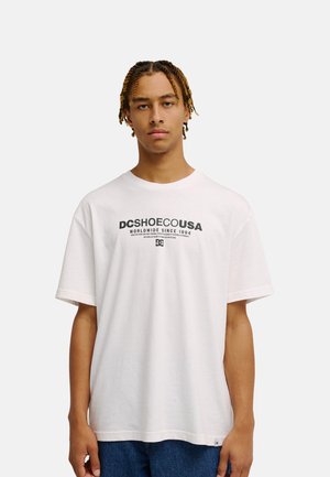 DC Shoes, - T-shirt z nadrukiem