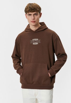 Jersey con capucha - brown