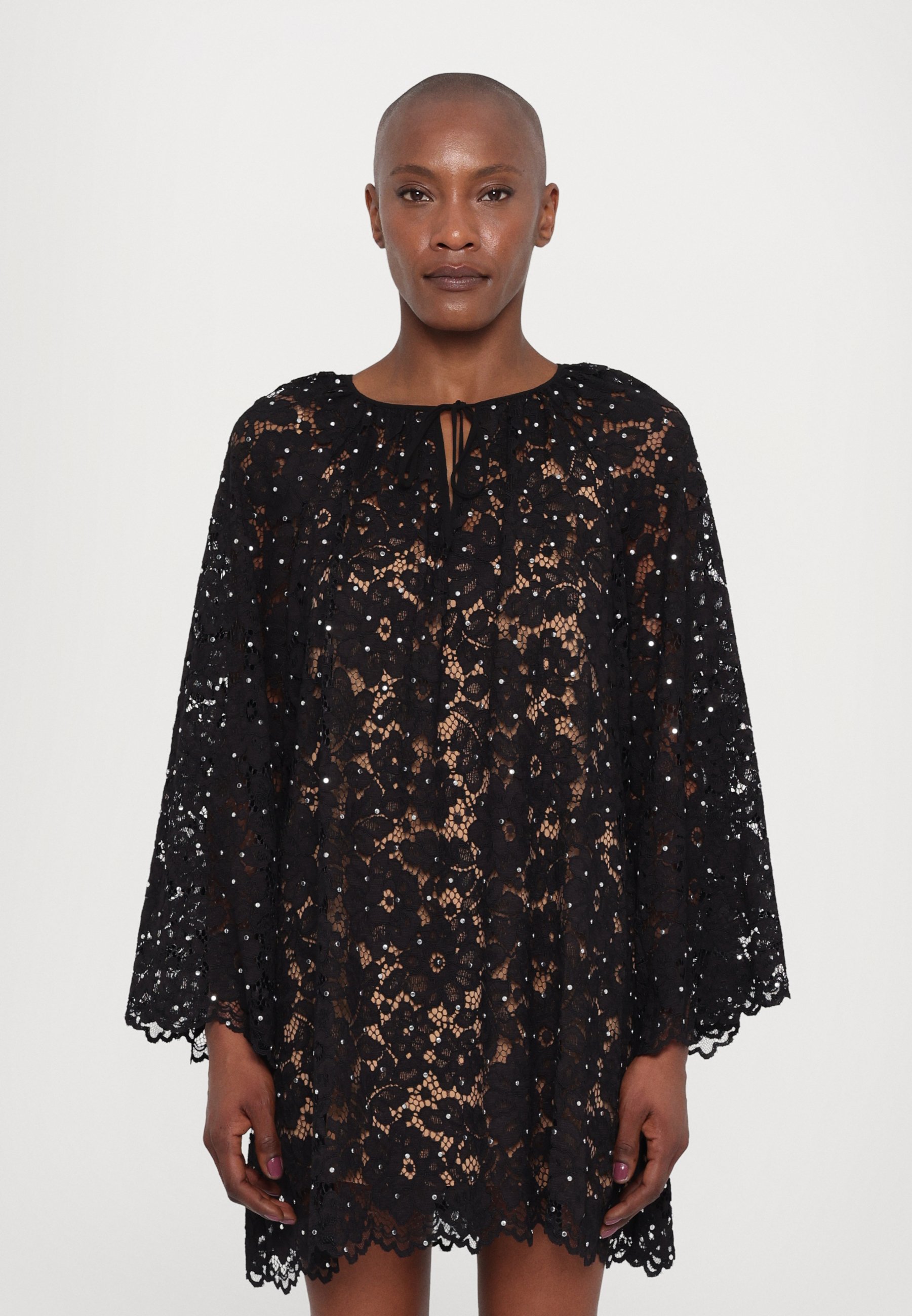 MICHAEL Michael Kors NECK DRESS - Day dress - black - Zalando.ie MICHAEL Michael Kors NECK DRESS - Day dress - black - Zalando.ie
