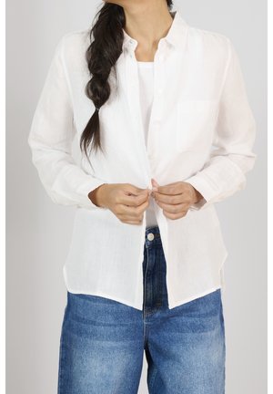 Button-down blouse - off-white