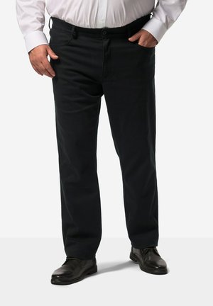 REGULAR FIT - Pantalon classique - black