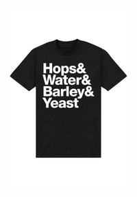 Henry Tiger DRINK DUKE SONS BEER - Camiseta estampada - black