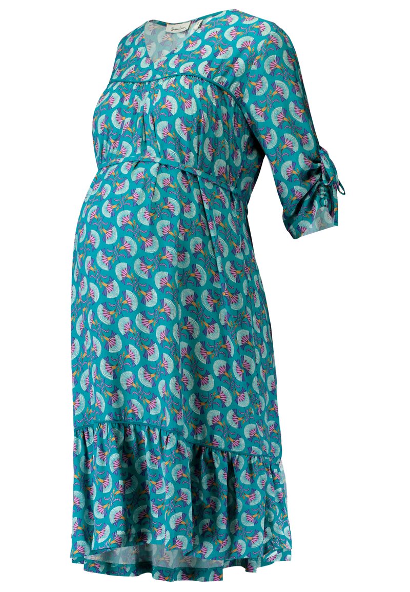 Queen Mum Jurk turquoise