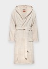 CHALK HOODED BATHROBE UNISEX - Badekåber - natural