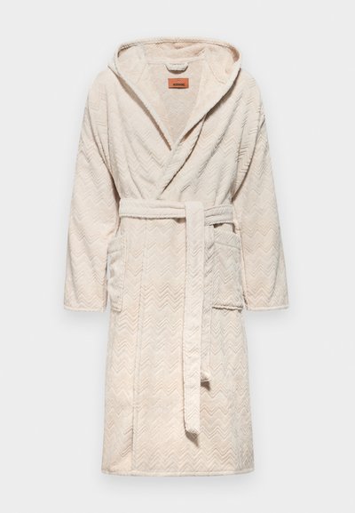 Missoni CHALK HOODED BATHROBE UNISEX - Badekåpe - natural