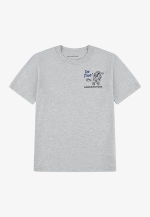 TEE TIME TEE - Camiseta estampada - anf light grey heather