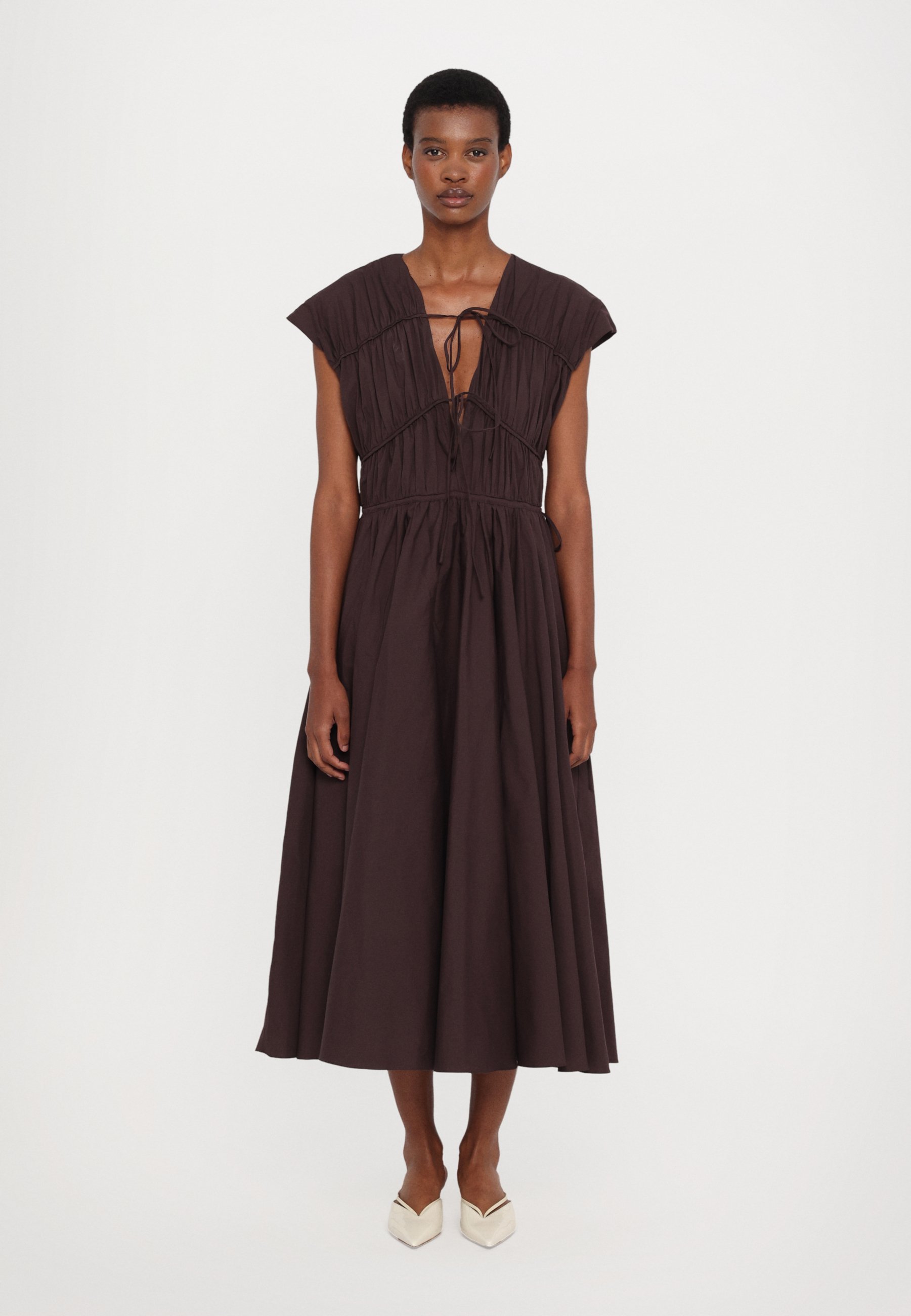 TOVE CERES DRESS - Maxi dress - chocolate/brown - Zalando.co.uk