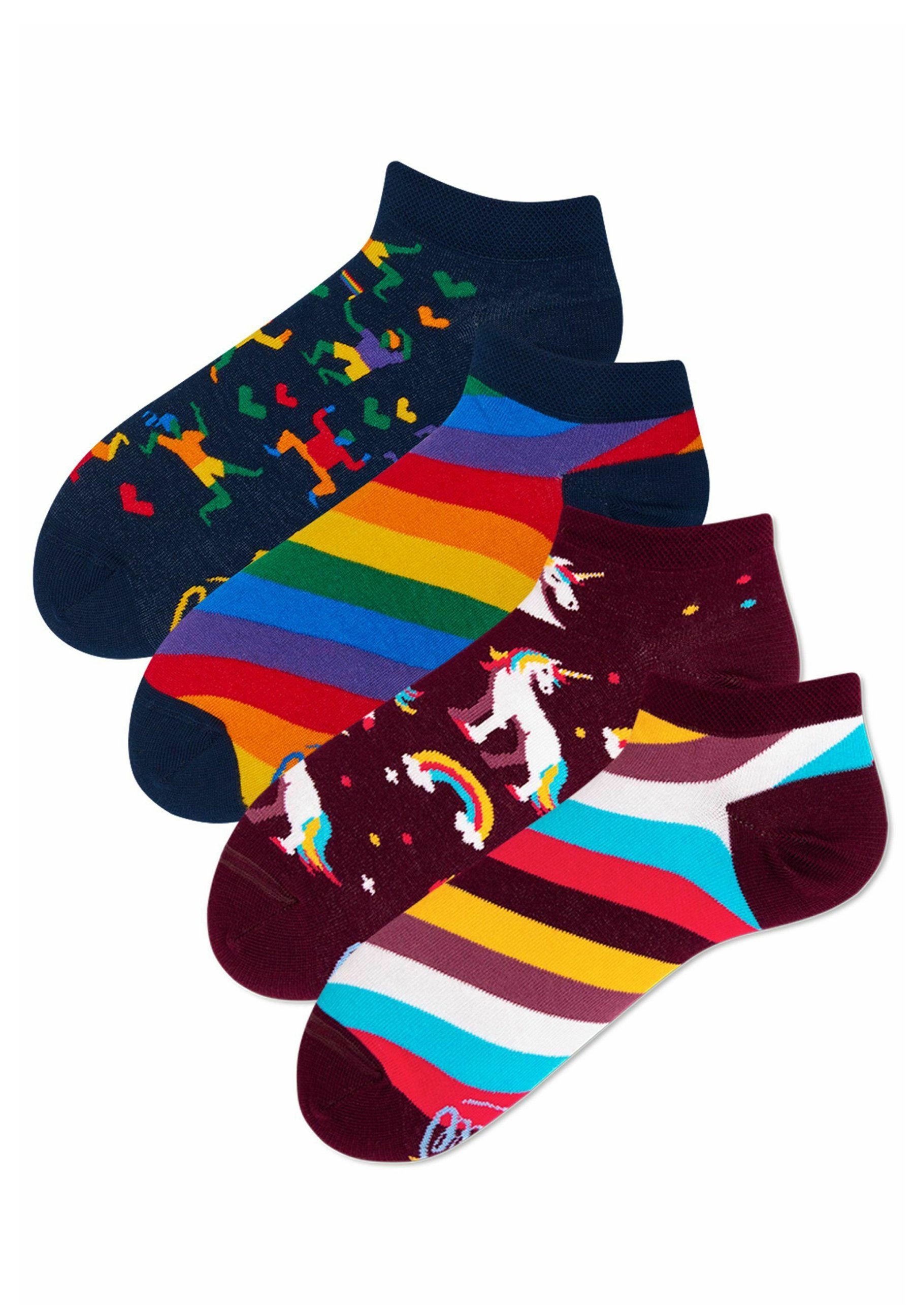 Many Mornings Unisex Game Over Socken – 2er Pack, Mismatched Design, Für Videospiel-Fans