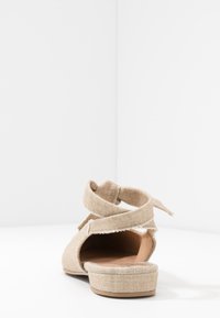 NAE Vegan Shoes Slingback ballet pumps - beige