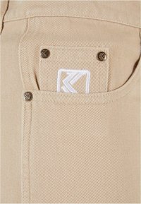 Karl Kani SMALL SIGNATURE WASHED - Šortky - taupe