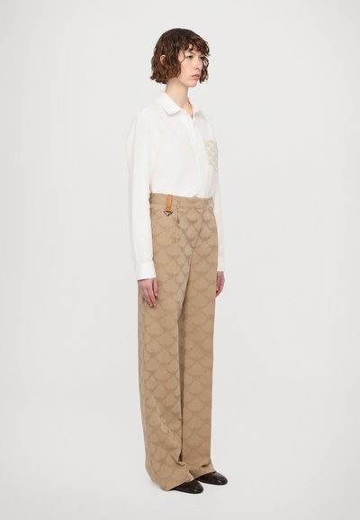 MCM PANTS - Nohavice - beige