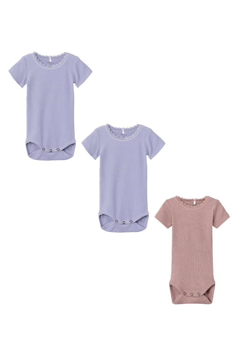 Name it 3-ER STÜCK SET NBFKAB - Body - blau-braun